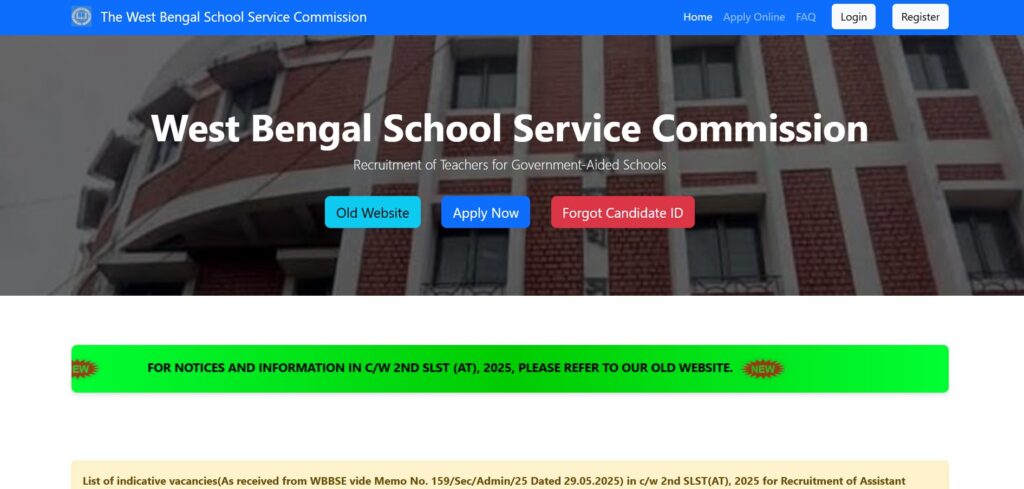 WBSSC Assistant Teacher Admit Card 2025 – Salary, Syllabus & Selection Process Details